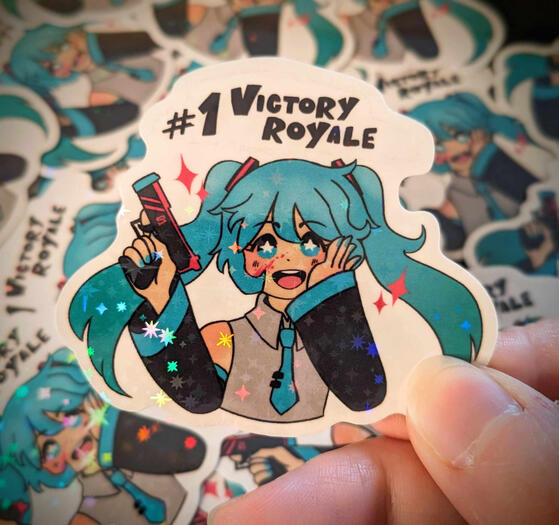 customer photography of nobara sticker customer photography of nobara sticker